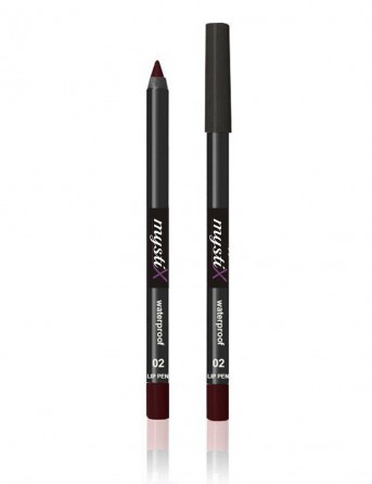MystiX Waterproof Lip Pencil No 02 (purple ruby)