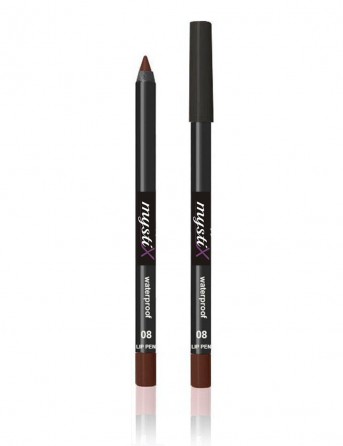 MystiX Waterproof Lip Pencil No 08 (rebel moka)