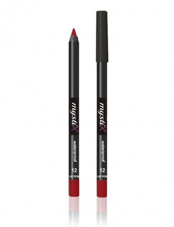MystiX Waterproof Lip Pencil No 12 (light red)