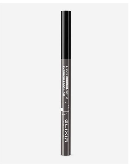 ELIXIR LIQUID MICROBLADING EYEBROW PENCIL 001 - DARK ROAST