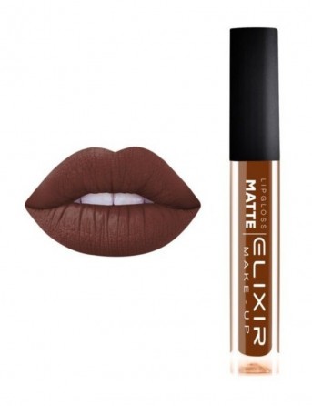 ELIXIR Liquid Lip Matte 402 (light Brown) New
