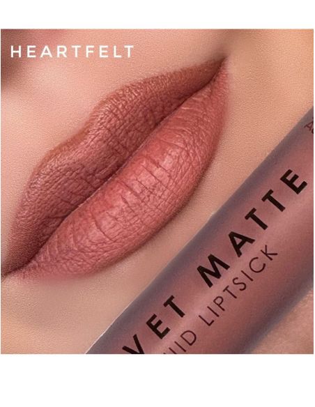 MUA VELVET MATTE LIQUID LIPSTICK HEARTFELT  | ΑΡΩΜΑ ΟΝΕΙΡΟΥ