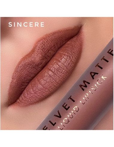 MUA VELVET MATTE LIQUID LIPSTICK SINCERE  | ΑΡΩΜΑ ΟΝΕΙΡΟΥ