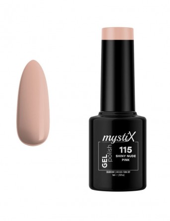 MystiX Gel Polish 115 (Shiny Nude) 5ml