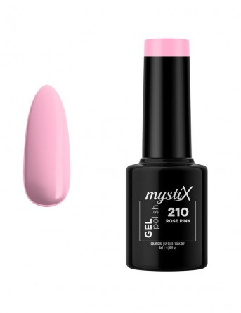 MystiX Gel Polish 210 (Rose Pink) 5ml