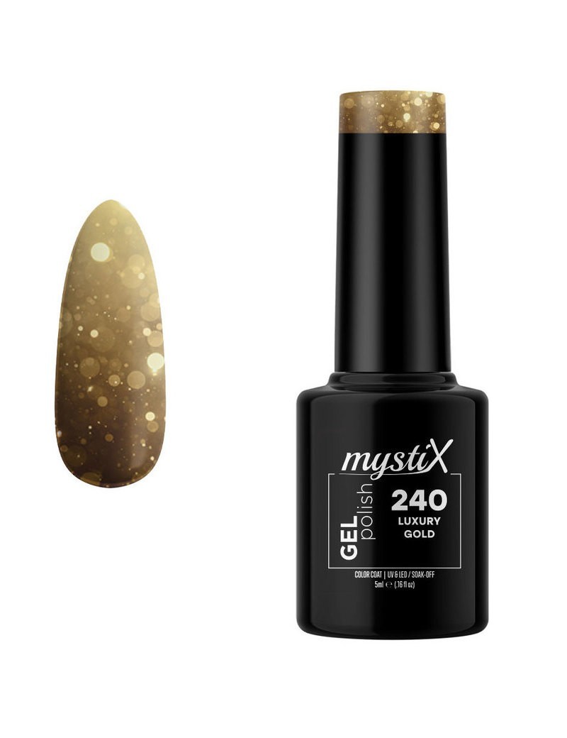 MystiX Gel Polish 240 (Luxury Gold) 5ml MystiX 6215