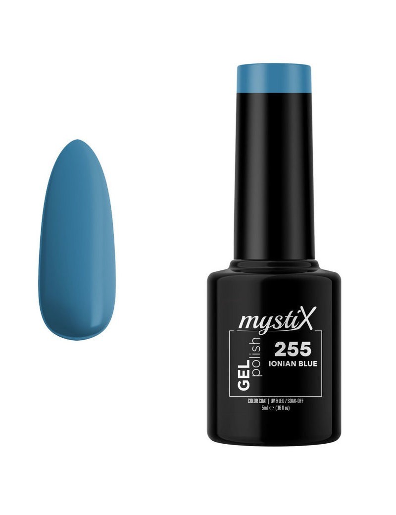 MystiX Gel Polish 255 (Ionian Blue) 5ml MystiX 6223