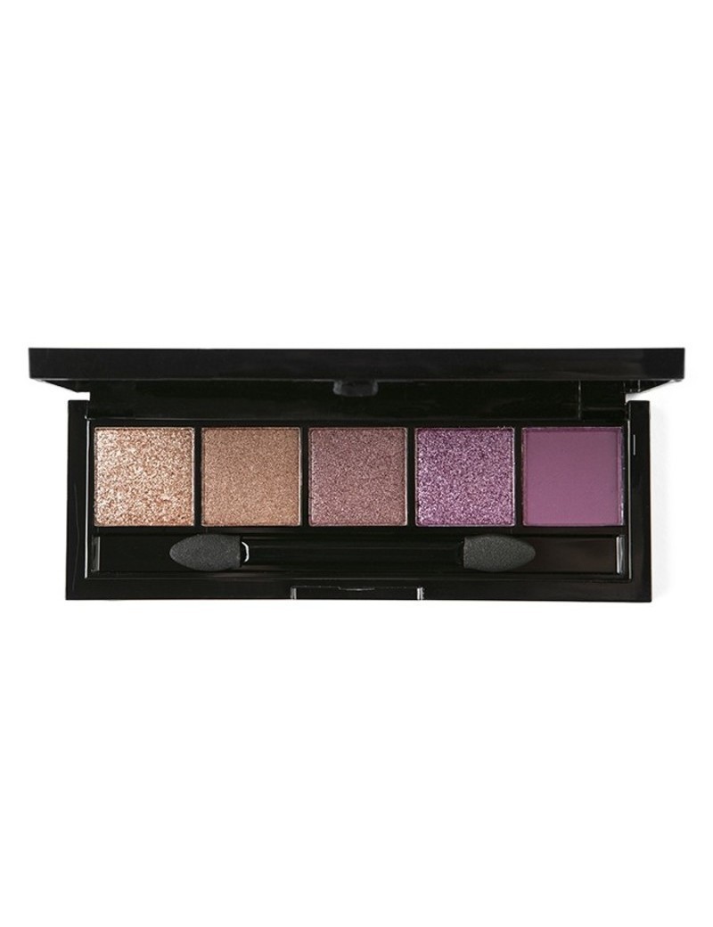 Grigi Pro Palette 501 Metallic & Shimmer Eyeshadow Palette 5 Colours Gold & Purple GRIGI 3892