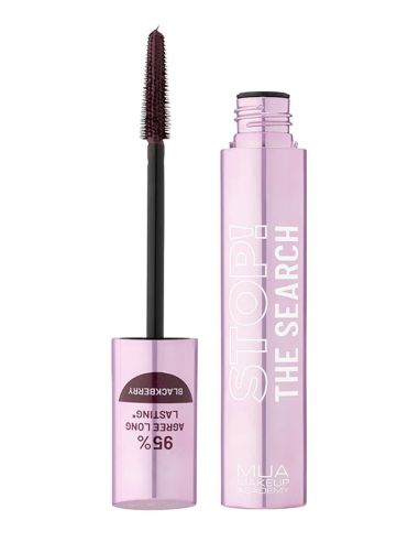 MUA STOP THE SEARCH MASCARA BLACKBERRY