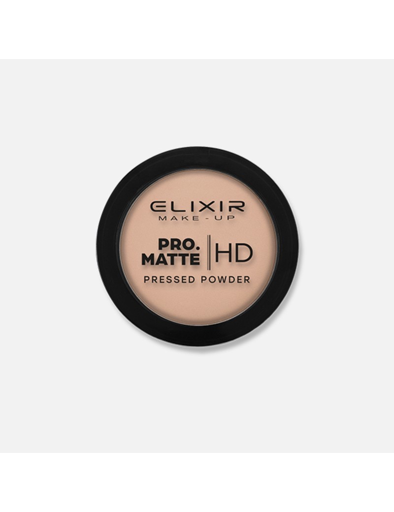 Elixir Pro. Matte Pressed Powder HD-205 (Choco Love) ELIXIR 2353
