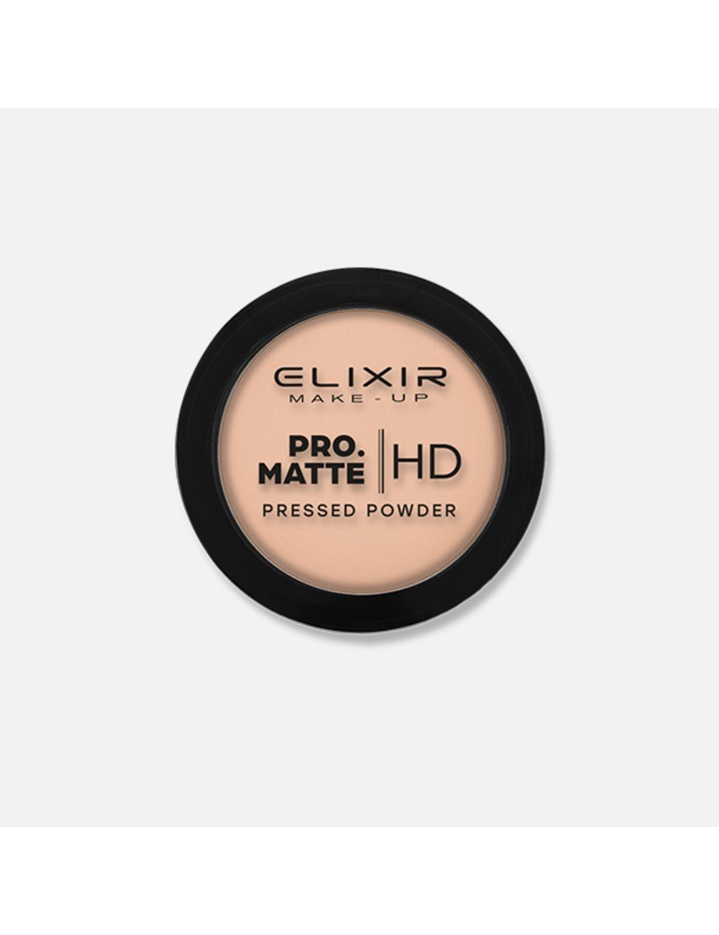 Elixir Pro. Matte Pressed Powder HD- 206 (Cookie Dust) ELIXIR 2354