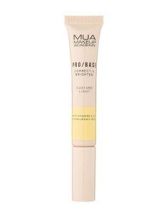 MUA PRO/BASE CORRECT & BRIGHTEN CUSTARD LIGHT