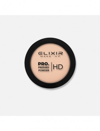 ELIXIR Pro. Pressed Powder HD- 201 (Vanilla Ice)