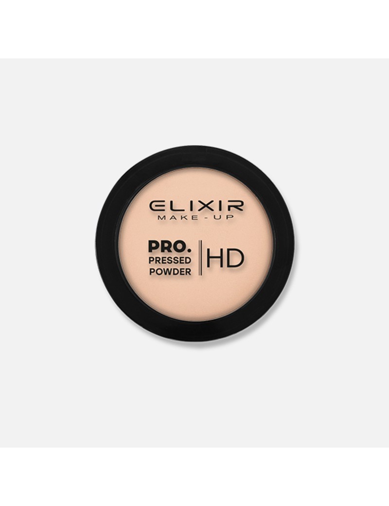 ELIXIR Pro. Pressed Powder HD- 201 (Vanilla Ice) ELIXIR 6987