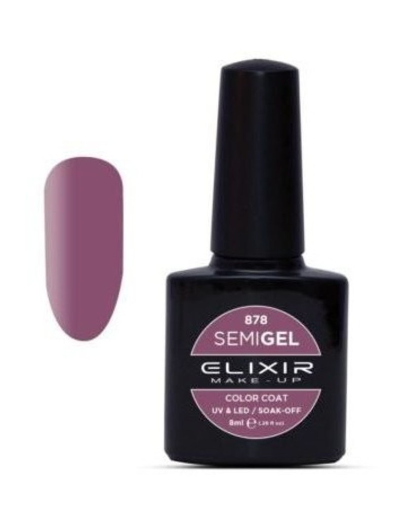 Ημιμόνιμο Βερνίκι 878 (super Pink) ELIXIR 2042