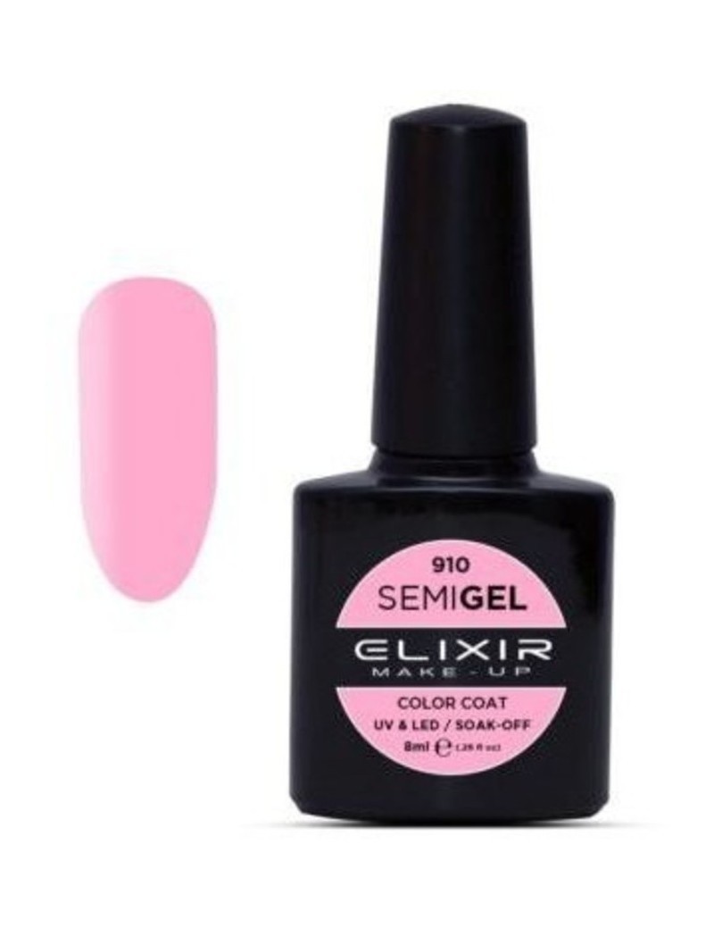 Ημιμόνιμο Βερνίκι 910 (rose Pink) ELIXIR 2074