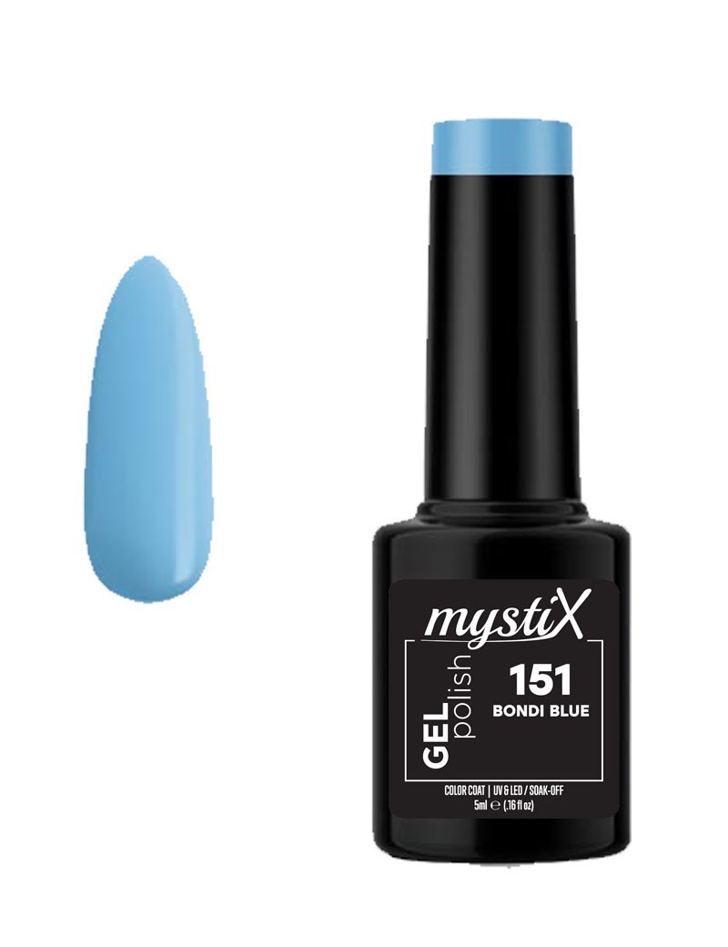 MystiX Gel Polish 151 (Bondi Blue) 5ml MystiX 8326
