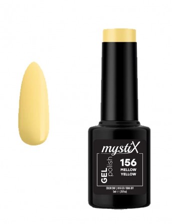 MystiX Gel Polish 156 (Mellow Yellow) 5ml