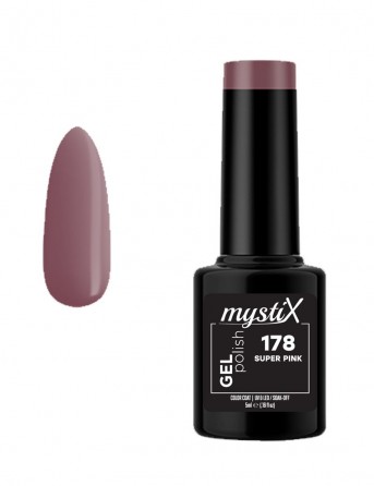 MystiX Gel Polish 178 (Super Pink) 5ml