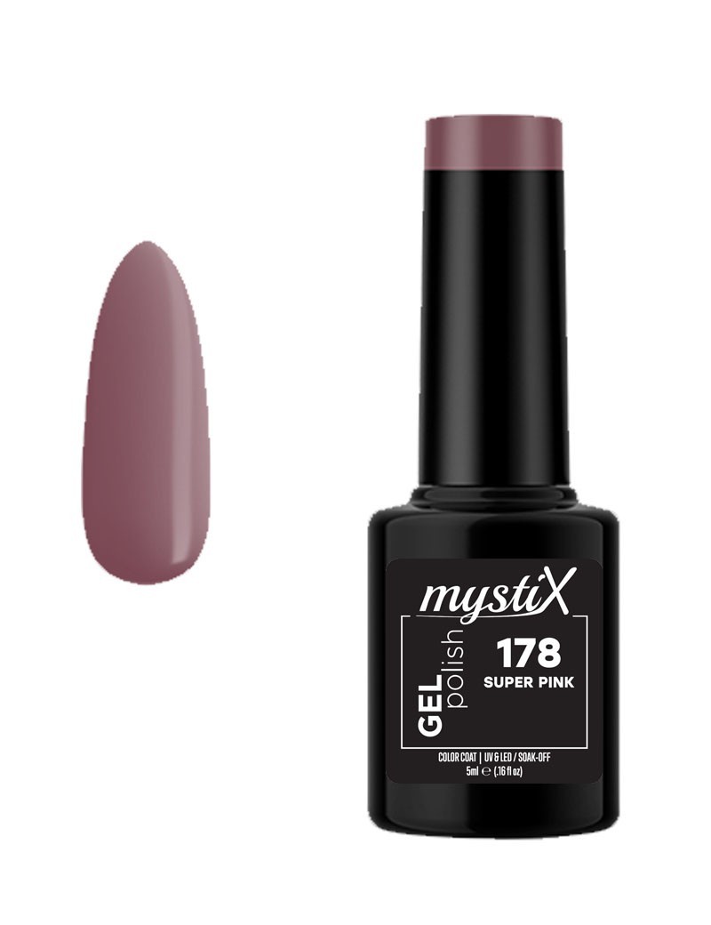 MystiX Gel Polish 178 (Super Pink) 5ml MystiX 8330