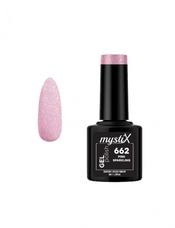 MystiX Gel Polish 662 (Pink Sparkling) 8ml