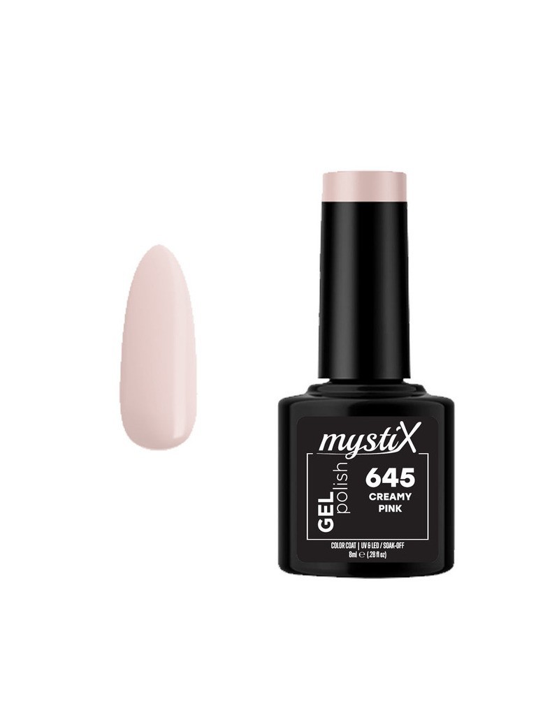 MystiX Gel Polish 645 (Creamy Pink) 8ml MystiX 8409