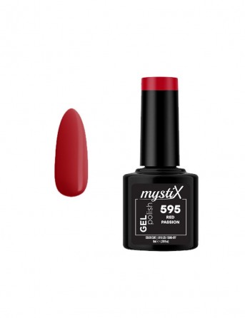 MystiX Gel Polish 595 (Red Passion) 8ml