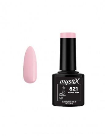 MystiX Gel Polish 521 (Piggy Pink) 8ml