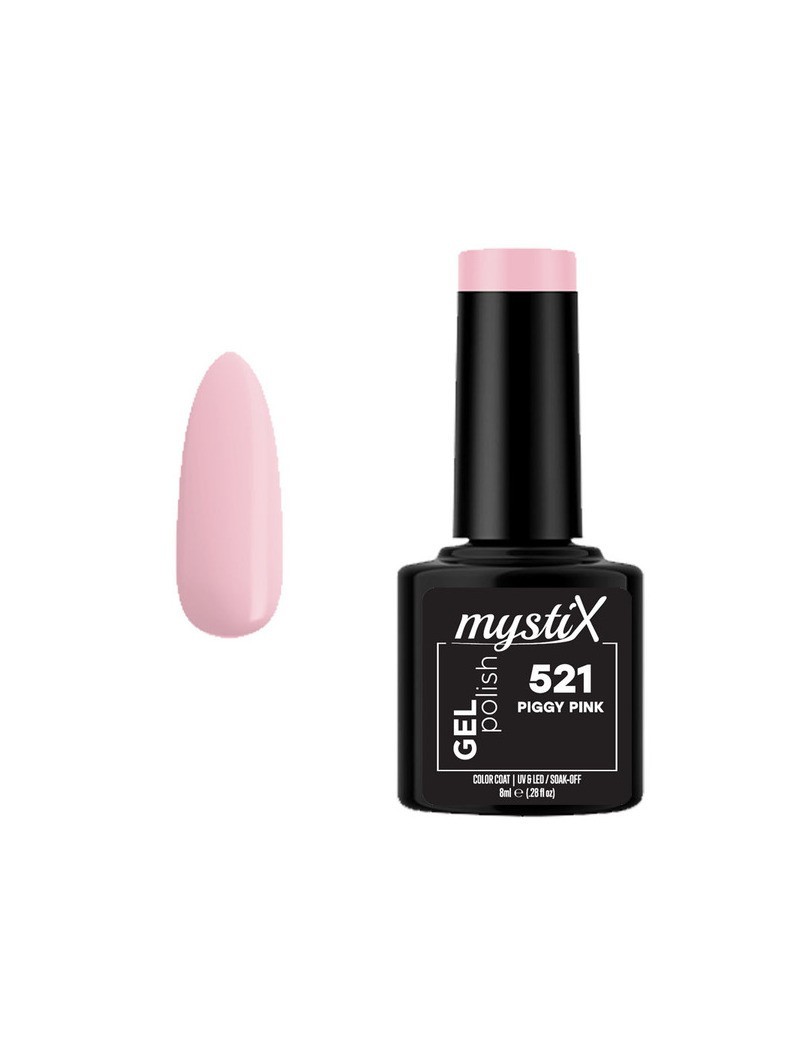MystiX Gel Polish 521 (Piggy Pink) 8ml MystiX 8378