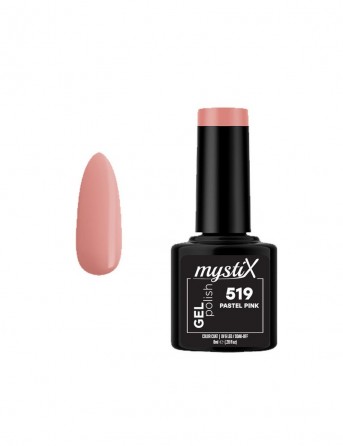 MystiX Gel Polish 519 (Pastel Pink) 8ml