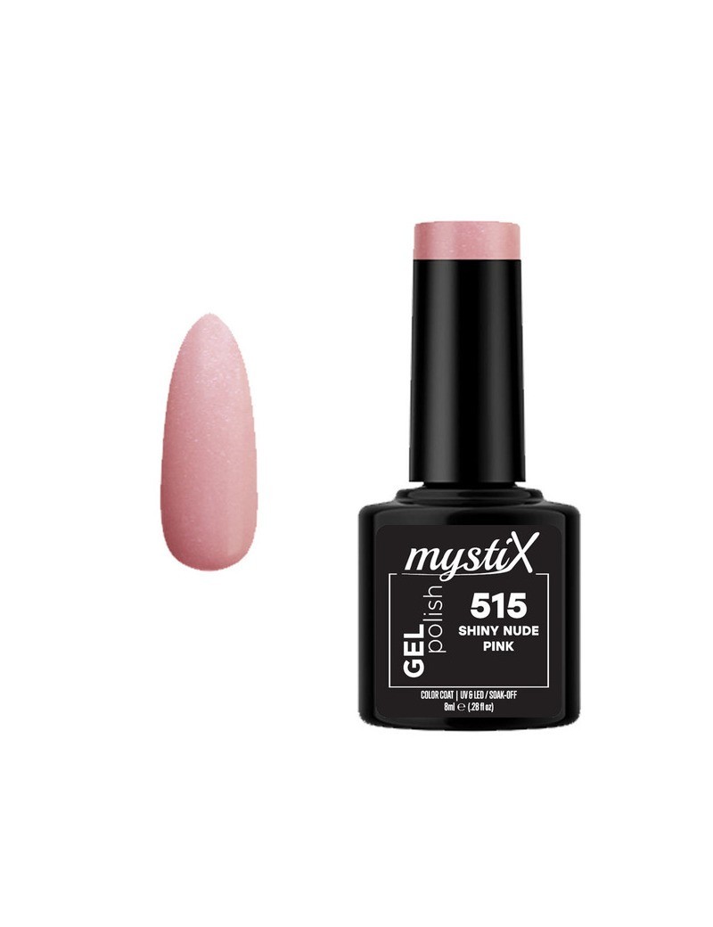 MystiX Gel Polish 515 (Shiny Nude Pink) 8ml MystiX 8375