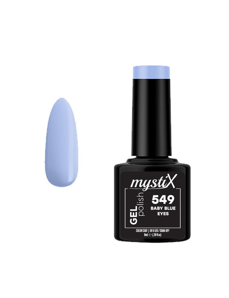 MystiX Gel Polish P549 (Baby Blue Eyes) 8ml MystiX 9241