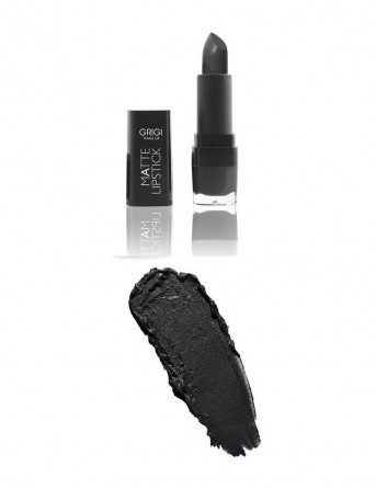 Grigi Make-up Matte Lipstick - Μαυρο
