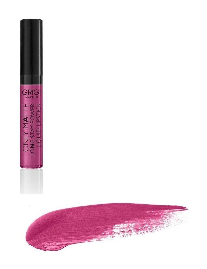Grigi Make-up Only Matte Long Stay Power Liquid Lipstick – Φουφ-μωβ GRIGI 2311
