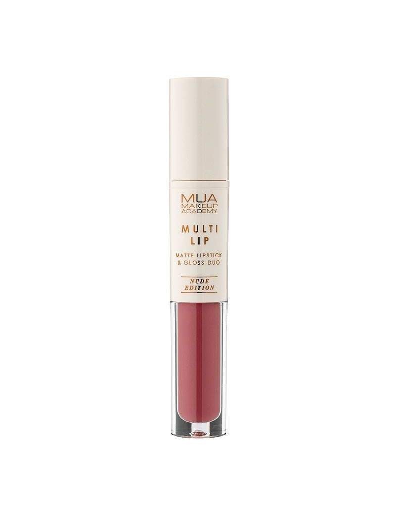 MUA Lipstick & Gloss Duo – Nude Edition – Soleil MUA 12338