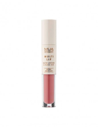 MUA Lipstick & Gloss Duo - Nude Edition - Bloom