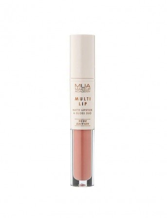 MUA Lipstick & Gloss DUO Nude Edition Mocha