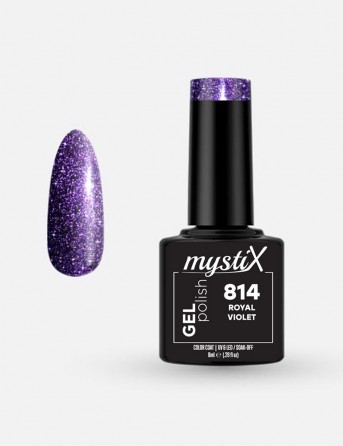 MystiX Gel Polish 814 (Royal Violet) 8ml