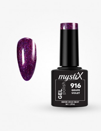 MystiX Gel Polish 916 (Grape Violet) 8ml