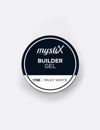 MystiX Builder Gel 1788 Milky White