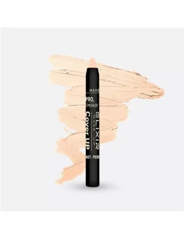Elixir Pro. Concealer- Cover UP -487 (Perfect Caramel) | Άρωμα Ονείρου