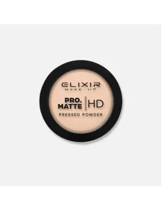 Elixir Pro. Matte Pressed Powder HD-204 (Latte Coffee) | Άρωμα Ονείρου