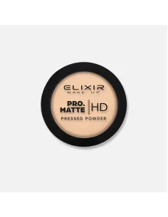 Elixir Pro. Matte Pressed Powder HD- 207 (Light Brown)  | Άρωμα Ονείρου