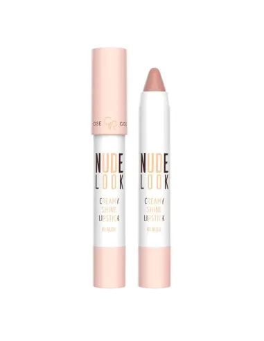Nude look creamy shine lipstick-01nude | Άρωμα Ονείρου