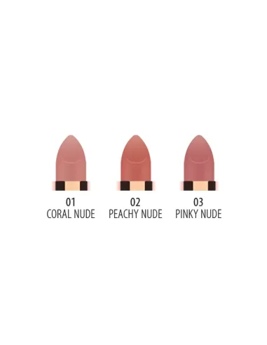 Nude Look Perfect Matte Lipstick-01 (Coral Nude) | Άρωμα Ονείρου