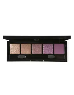Grigi Pro Palette 501 Palette Metallic & Shimmer Eyeshadow Palette 5 Colours Gold & Purple