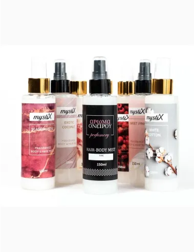 Hair-Body Mist Mystix White Cotton