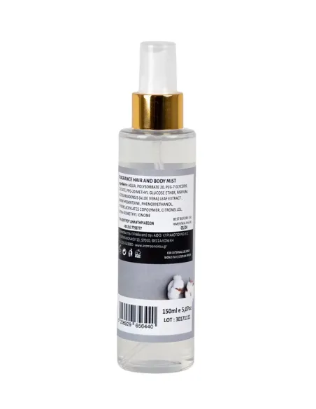 Hair-Body Mist Mystix White Cotton