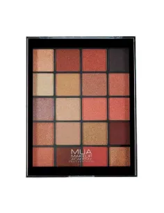 MUA 20 SHADE EYESHADOW PALETTE- MOLTEN METALS
