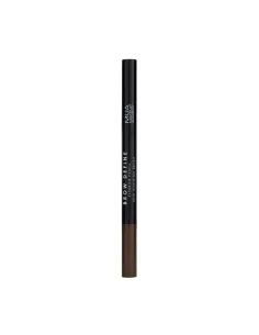 MUA BROW DEFINE EYEBROW PENCIL WITH BLENDING BRUSH-DARK BROWN
